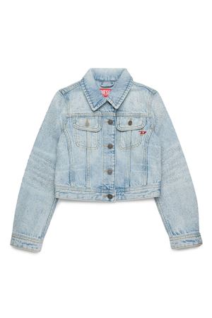 giubbotto in cotone denim DIESEL KIDS | J01341KXBL0K01